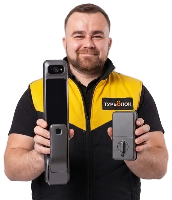 Установка умных замков в Липецке — мастер TurboLock